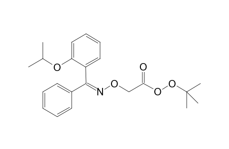 tert-Butyl 2-{[(2-Isopropoxyphenyl)(phenyl)methylene]aminoxy}peraceate