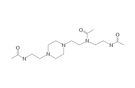 2-(4-{2-[(2-Aminoethyl)amino]ethyl}piperazin-1-yl)ethan-1-amine, N,N',N''-triacetyl-