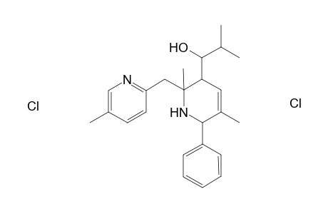 2,5-Dimethyl-2-(5'-methyl-2'-picolyl)-3-(1''-hydroxy-2''-methylpropyl)-6-phenyl-4,5-didehydropiperidine dihydrochloride