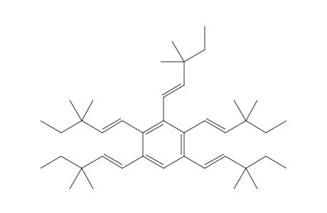 Pentakis(2-tert-pentylethenyl)benzene