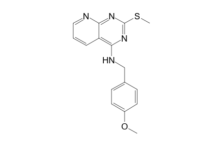 4-(4'-Methoxybenzyl)amino-2-methylthiopyrido[2,3-d]pyrimidine