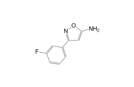 3-(3-fluorophenyl)-5-isoxazolamine