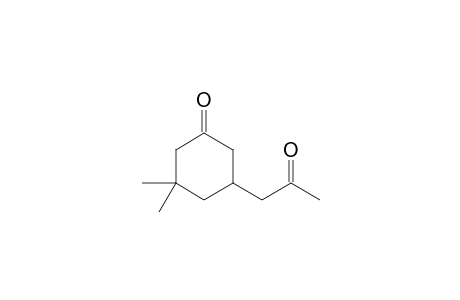 3,3-Dimethyl-5-(2'-oxopropyl)cyclohexanone
