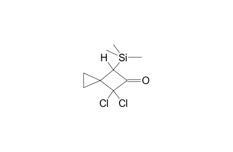 4,4-DICHLORO-6-TRIMETHYLSILYLSPIRO[2.1]HEXAN-5-ONE