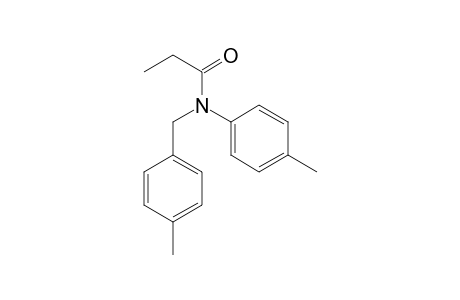N-(4-Methylbenzyl)-N-p-tolylpropionamide