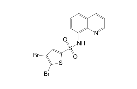 4,5-Dibromo-N-(8-quinolyl)thiophene-2-sulfonamide