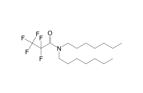 Pentafluoropropanamide, N,N-diheptyl-