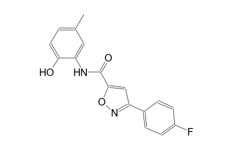 5-isoxazolecarboxamide, 3-(4-fluorophenyl)-N-(2-hydroxy-5-methylphenyl)-