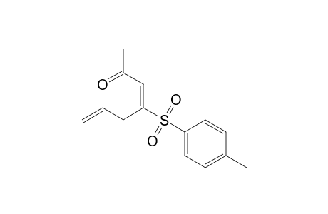 (E)-4-tosylhepta-3,6-dien-2-one