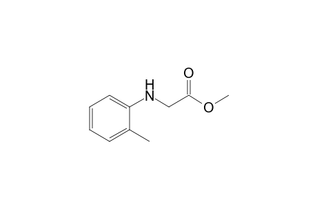 Methyl N-(2-methylphenyl)glycinate