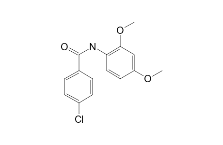 Benzamide, 4-chloro-N-(2,4-dimethoxyphenyl)-