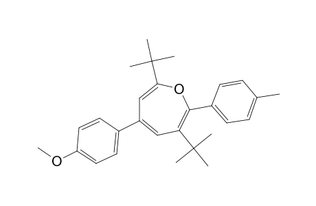 7-TOLYL-2,6-DI-TERT.-BUTYL-4-(PARA-METHOXYPHENYL)-OXEPIN