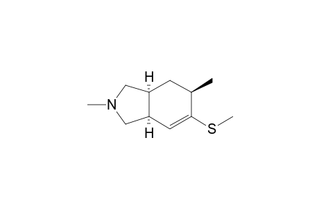 (3aS,5R,7aS)-2,5-dimethyl-6-methylsulfanyl-1,3,3a,4,5,7a-hexahydroisoindole