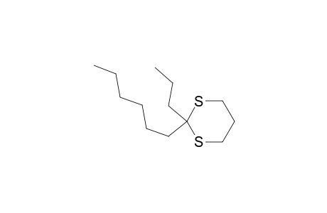1,3-Dithiane, 2-hexyl-2-propyl-
