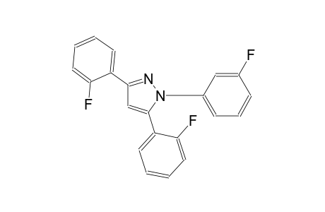 3,5-bis(2-fluorophenyl)-1-(3-fluorophenyl)-1H-pyrazole