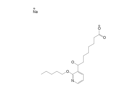 SODIUM-8-HYDROXY-8-(2-PENTYLOXYPYRIDIN-3-YL)-OCTANOATE