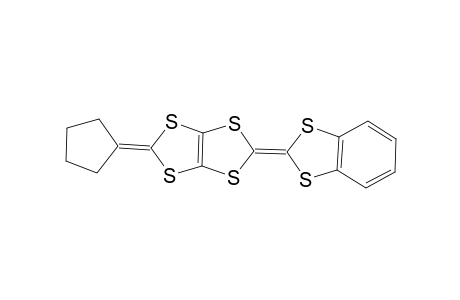 2-(2-cyclopentylidene-[1,3]dithiolo[4,5-d][1,3]dithiol-5-ylidene)-1,3-benzodithiole