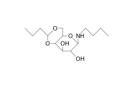 N-Butyl-4,6-O-butylidene-B-D-glucosylamine