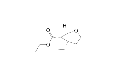(1R,5S,6S)-5-Ethyl-6-carbethoxy-2-oxabicyclo[3.1.0]hexane