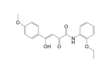 (3Z)-N-(2-ethoxyphenyl)-4-hydroxy-4-(4-methoxyphenyl)-2-oxo-3-butenamide