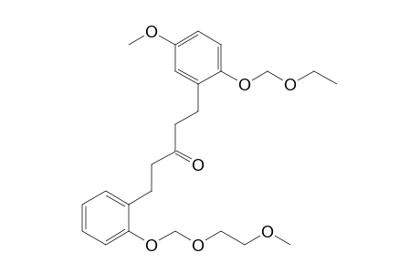 1-[2-(Ethoxymethoxy)-5-methoxyphenyl]-5-[2-((2-methoxyethoxy)methoxy)phenyl]pentan-3-one