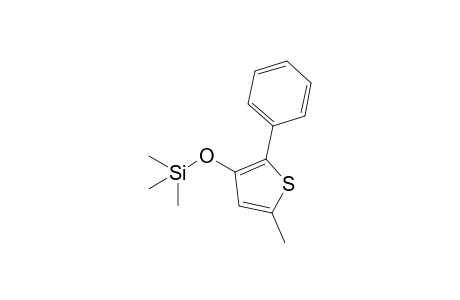 Trimethyl-(5-methyl-2-phenyl-thiophen-3-yl)oxy-silane
