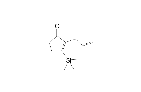 3-(Trimethylsilyl)-2-(propenylidene)-2-cyclopentan-1-one
