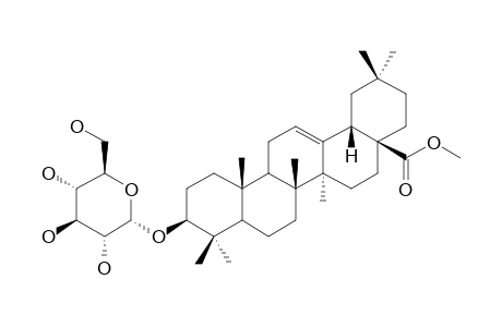 METHYL-3-O-(ALPHA-D-GLUCOPYRANOSYL)-OLEANOATE