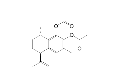 (1S,4R)-7,8-DIACETOXY-11,12-DEHYDROCALAMENENE