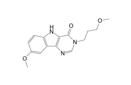 8-methoxy-3-(3-methoxypropyl)-3,5-dihydro-4H-pyrimido[5,4-b]indol-4-one