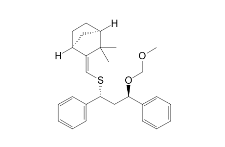 (1R,4S)-3-[(1R,3R)-3-Methoxymethoxy-1,3-diphenylpropylsulfanylmethylene]-2,2-dimethylbicyclo[2.2.1]heptane