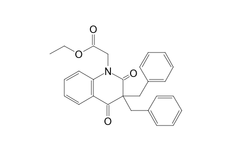 Ethyl 2-(3,3-dibenzyl-2,4-dioxo-3,4-dihydroquinolin-1H-yl)acetate