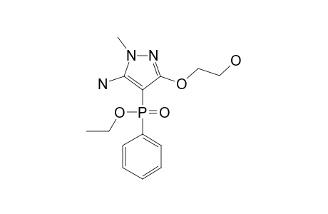 [5-AMINO-3-(2-HYDROXYETHOXY)-1-METHYL-1H-PYRAZOL-4-YL]-(PHENYL)-PHOSPHINIC-ACID-ETHYLESTER
