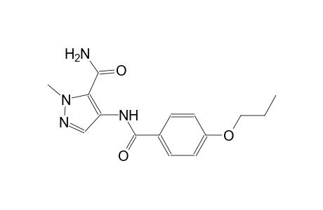 1-methyl-4-[(4-propoxybenzoyl)amino]-1H-pyrazole-5-carboxamide