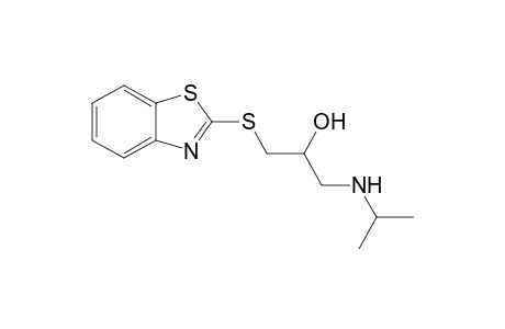 1-(Benzothiazol-2-ylsulfanyl)-N-isopropylaminopropan-2-ol