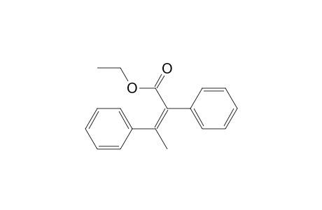 Benzeneacetic acid, .alpha.-(1-phenylethylidene)-, ethyl ester, (Z)-