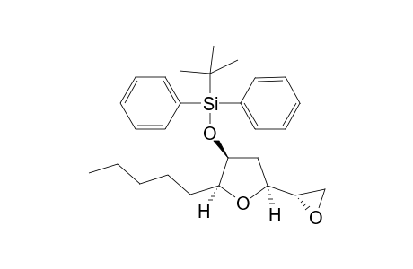 tert-Butyl-[5-(2S)-oxiranyl)-(2S,3S,5S)-2-pentyl-tetrahydrofuran-3-yloxy]diphenylsilane