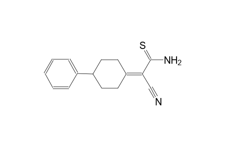 ethanethioamide, cyano(4-phenylcyclohexylidene)-