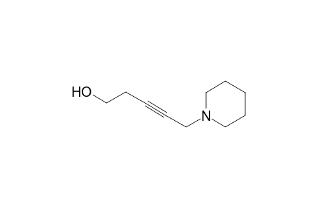 3-Pentyn-1-ol, 5-(1-piperidinyl)-