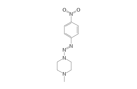 1-METHYL-4-[E-2-(4-NITROPHENYL)-1-DIAZENYL]-PIPERAZINE