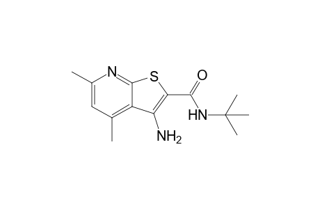 N2-(tert-Butyl)-3-amino-4,6-dimethylthieno[2,3-b]pyridine-2-carboxamide