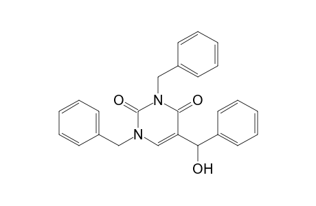 1,3-Dibenzyl-5-(hydroxyphenylmethyl)-1H-pyrimidine-2,4-dione