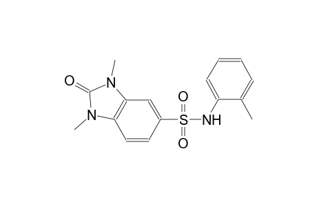 1,3-dimethyl-N-(2-methylphenyl)-2-oxo-2,3-dihydro-1H-benzimidazole-5-sulfonamide