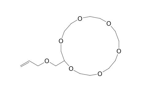 2-(prop-2-enoxymethyl)-1,4,7,10,13,16-hexaoxacyclooctadecane