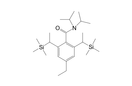 (ra,R*,S*)-N,N-Diisopropyl-4-ethyl-2,6-bis(1-trimethylsilylethyl)benzamide