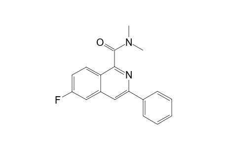6-Fluoro-N,N-dimethyl-3-phenylisoquinoline-1-carboxamide