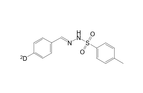 Benzenesulfonic acid, 4-methyl-, (phenyl-4-d-methylene)hydrazide