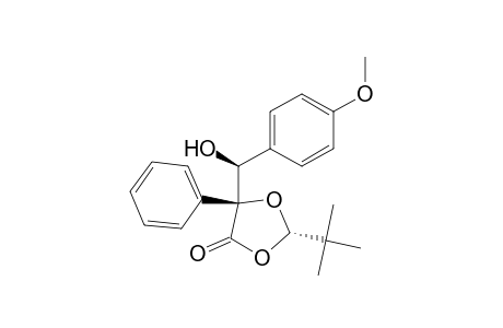 (2S,5S,1'S)-2-(tert-butyl)-5-[1'-hydroxy1'-(4-methoxyphenyl)methyl]-5-phenyl-1,3-dioxolane-4-one