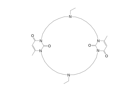 18,36-dimethyl-8,26-diethyl-1,8,15,19,26,33-hexaazatricyclo[31,3,1,1(15,19)]-octatriaconta-17,35-diene-16,34,37,38-tetraone