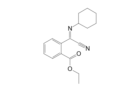 (Z)-ethyl 2-(cyano(cyclohexylimino)methyl)benzoate